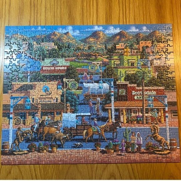500 Piece Dowdle Puzzles Scottsdale Arizona - Picture 3 of 6